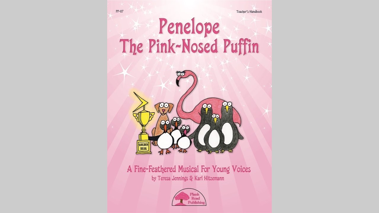 Penelope The Pink-Nosed Puffin - Page Turner