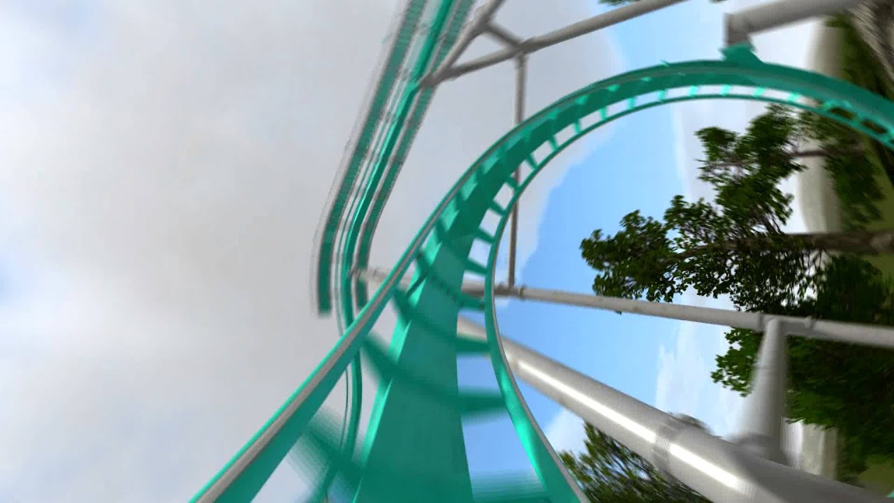 Alpina Freeze (Floorless B&M) - Nolimits Coaster simulation 2