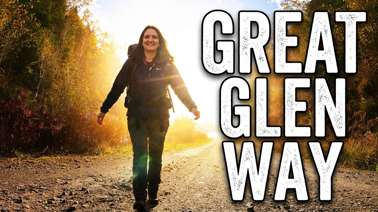 The Great Glen Way Pt 1 Inverness-Fort William via Low Route