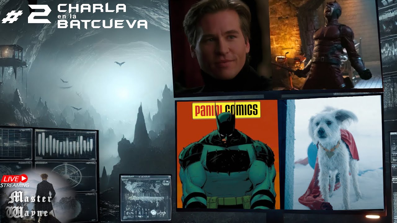 #2 CHARLA EN LA BATCUEVA | VAL KILMER | DAREDEVIL Born Again | SUPERMAN 2025 | PANINI DC