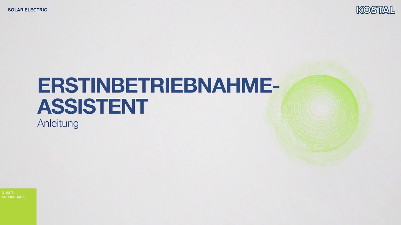 PLENTICORE und PIKO IQ: Erstinbetriebnahme