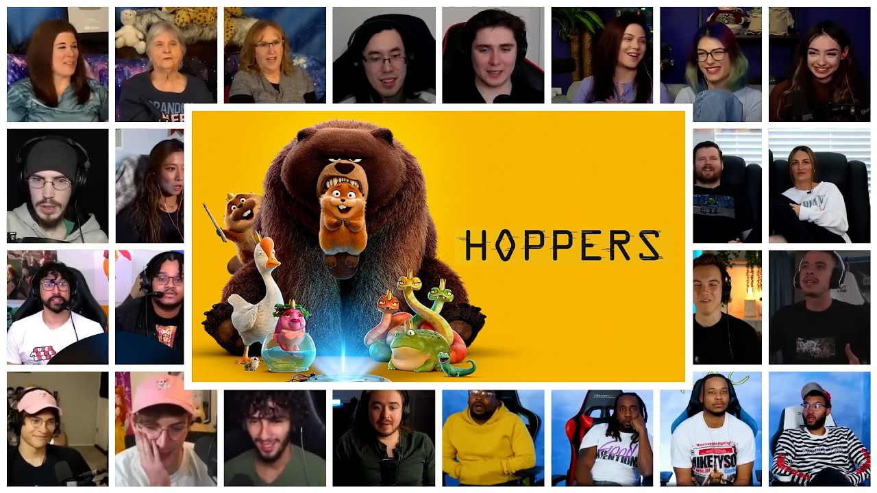 Hoppers (2026) Movie Reaction Mashup