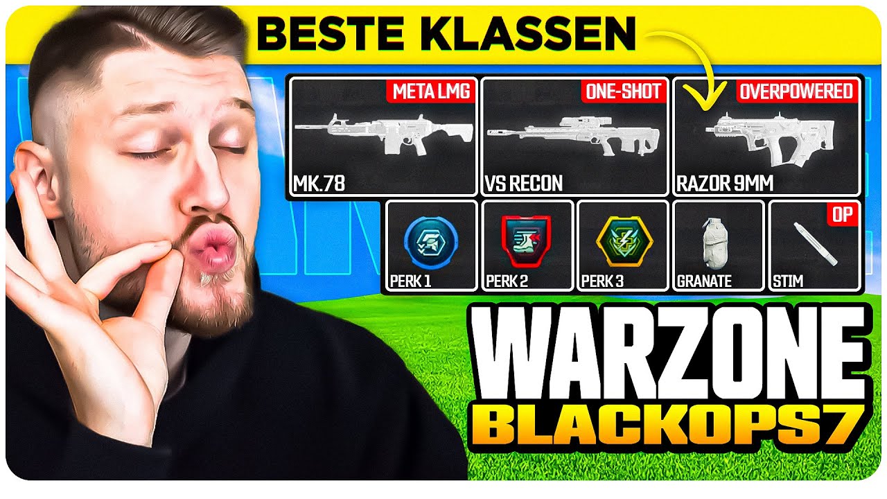 DAS sind die aktuell BESTEN KLASSEN im NEUEN WARZONE! (BO7 x Warzone Season 1 META)