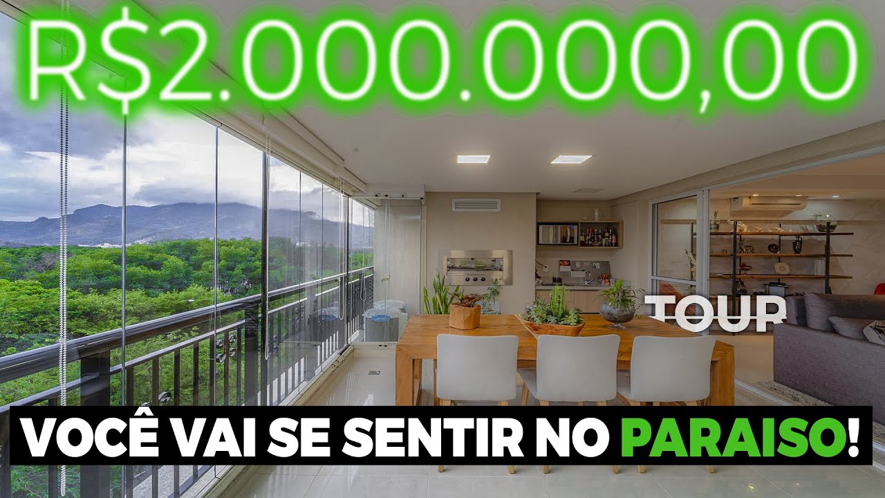 APARTAMENTO À VENDA NO 360 ON THE PARK O MAIS PROCURADO DA PENÍNSULA | BARRA DA TIJUCA