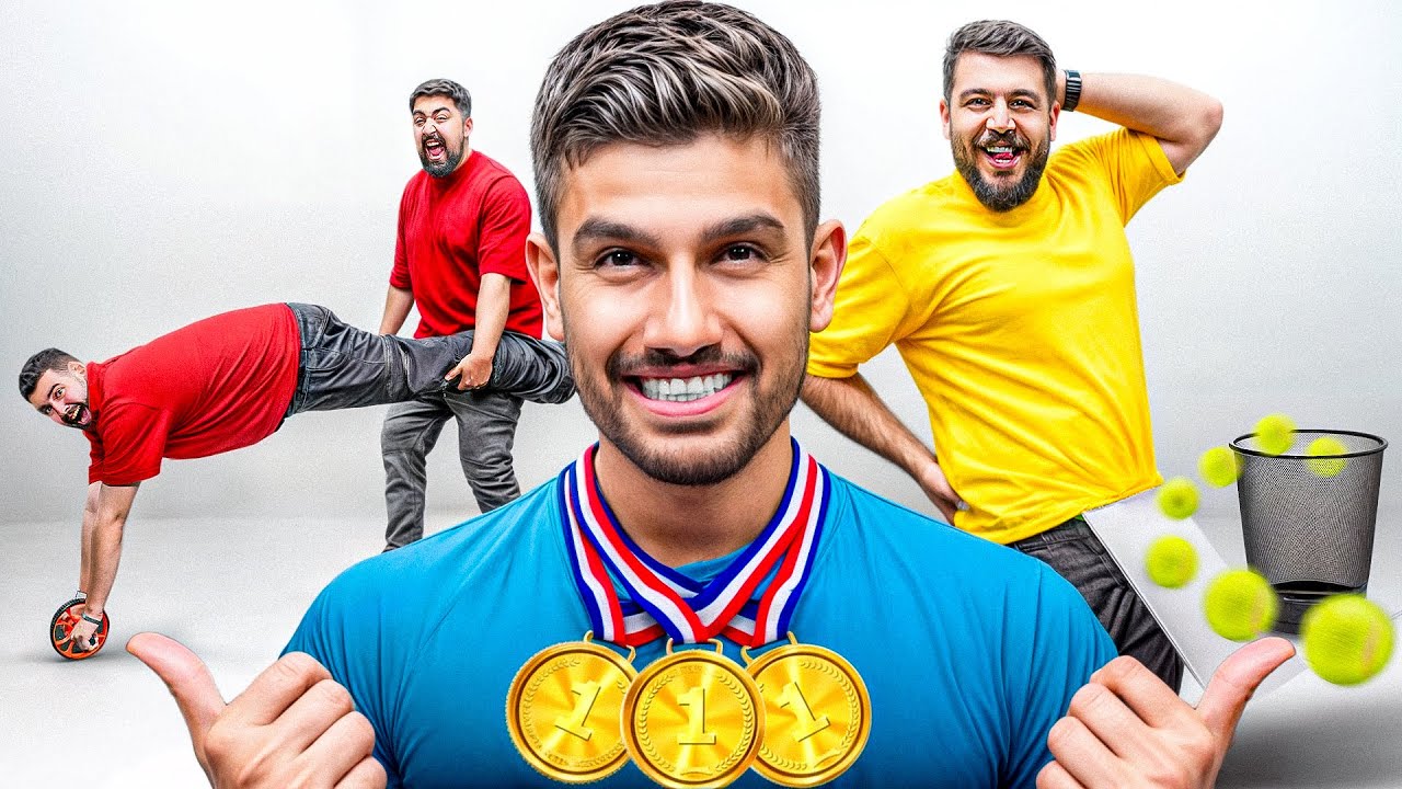 المپیکِ بازی‌های اختراعی با یوتوبرها 🥇