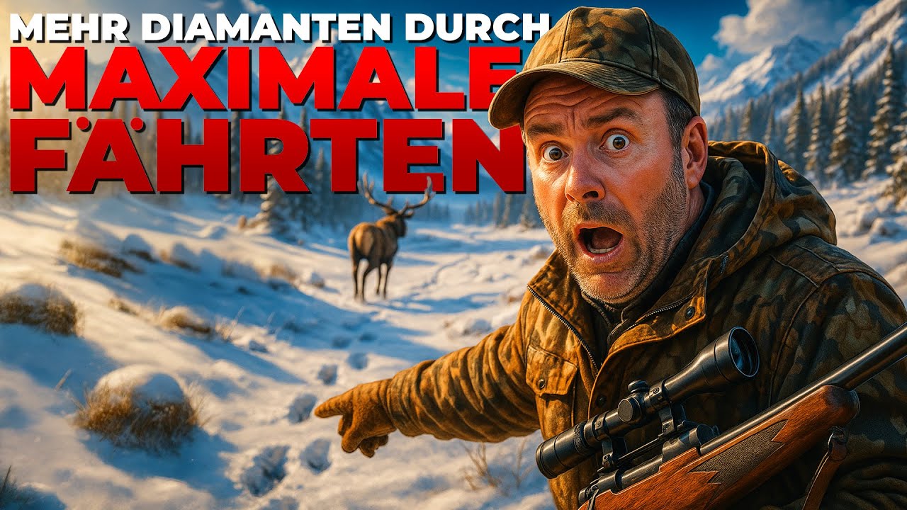Ich habe nur Fährten mit Maximalgewicht in theHunter verfolgt – und DAS ist passiert 😨