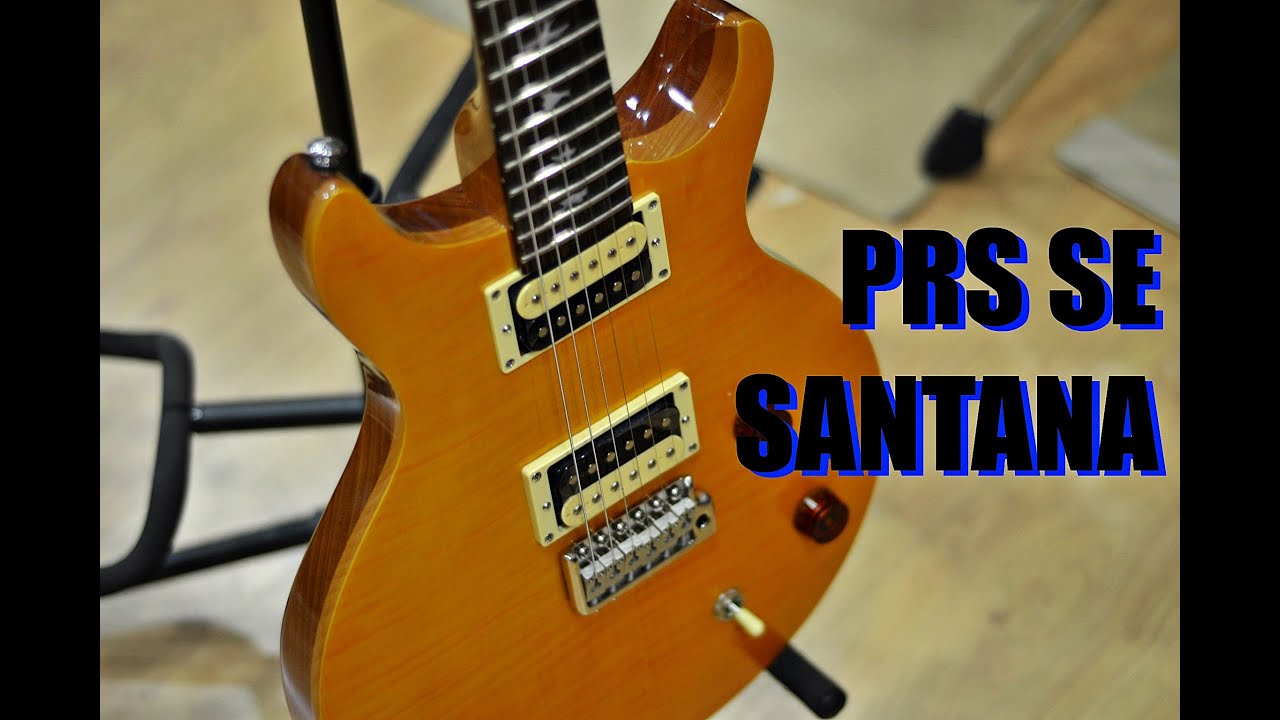 REVIEW PRS SE Santana (HD)