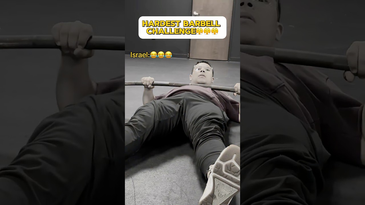 WHO CAN PASS THE HARDEST BARBELL CHALLENGE???