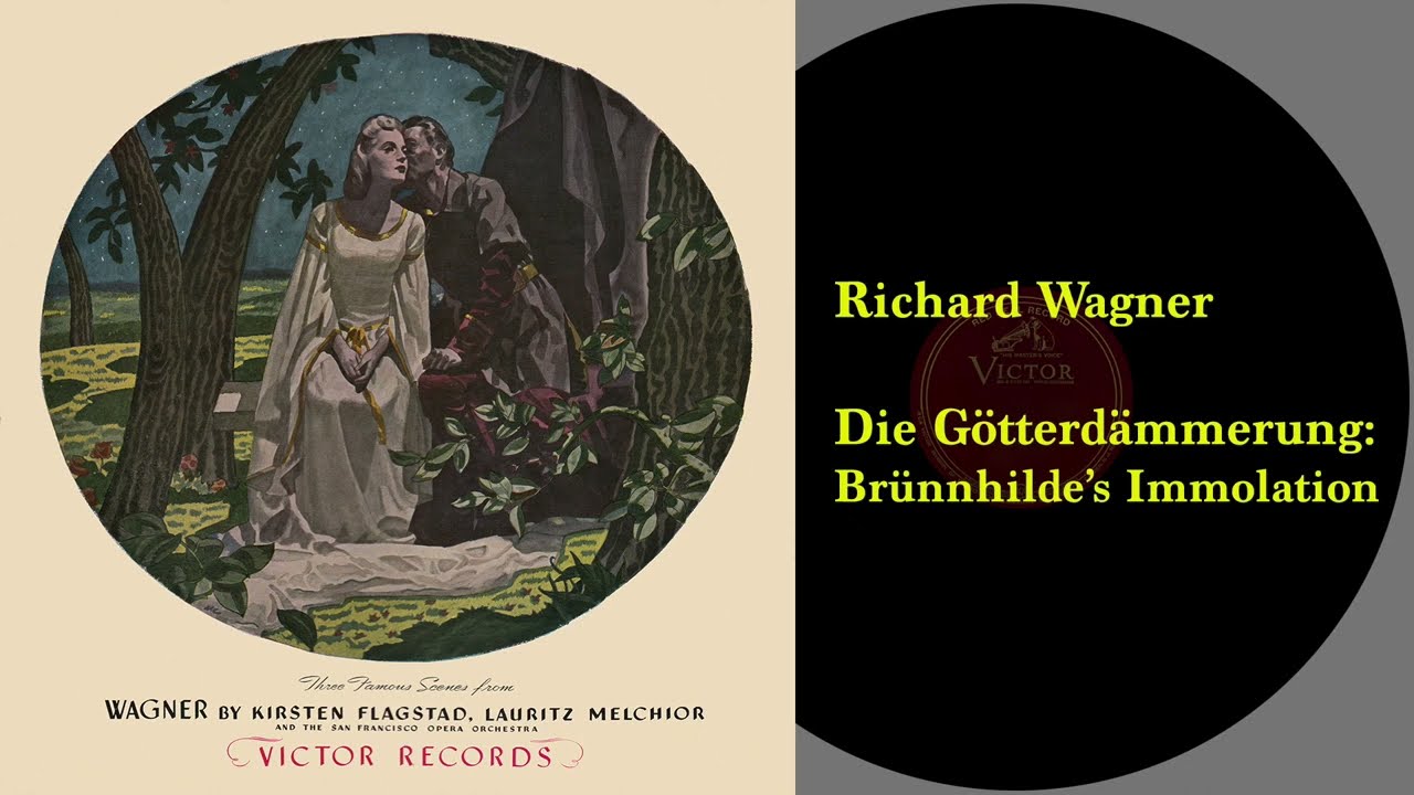 Wagner:  Götterdämmerung-  Immolation Scene (Flagstad 1939)