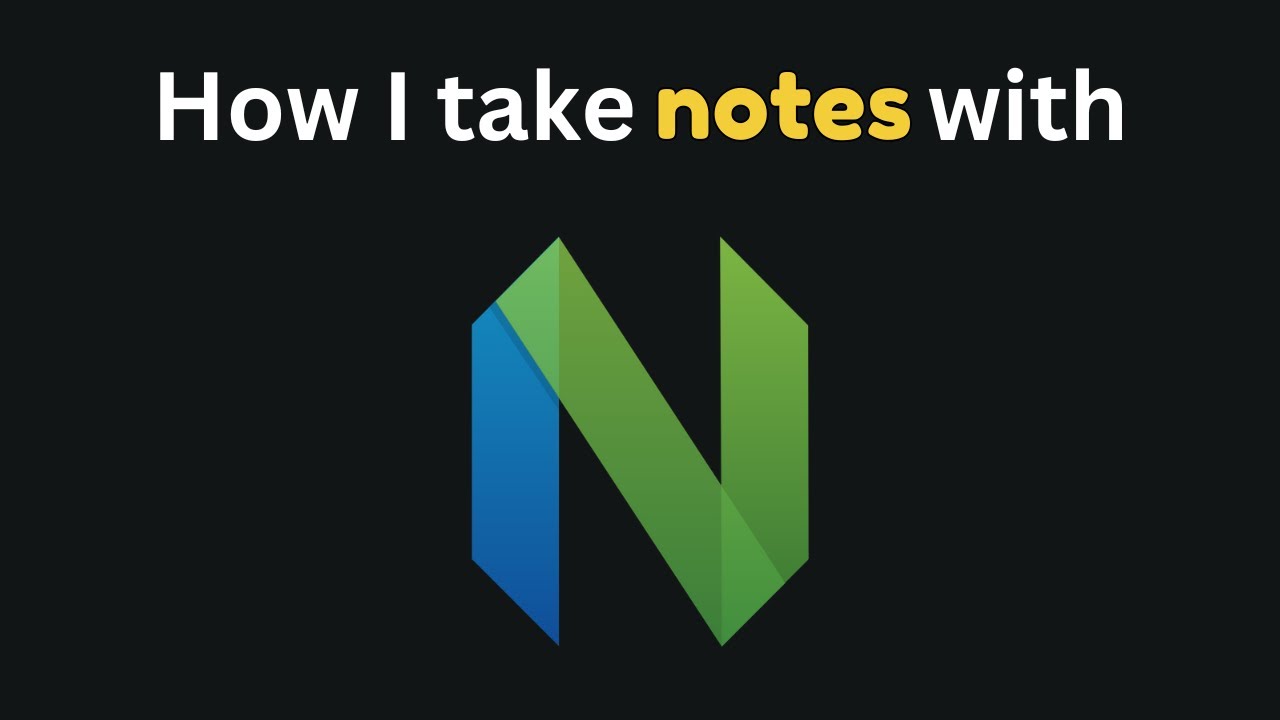 How I Take Notes With Neovim (as a highschool student)