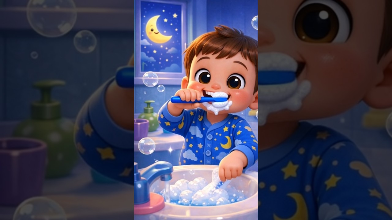 🪥 Brush Your Teeth Song | Brush Brush Smile! 😁 | Cute Kids Brushing Teeth Song
