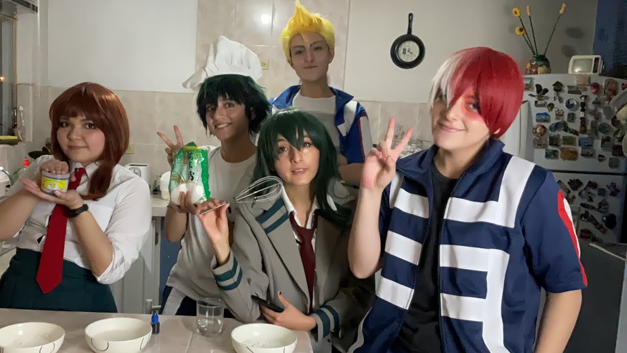Haciendo Mochis Junto A Deku y la clase 1A  ft. Mirio💕