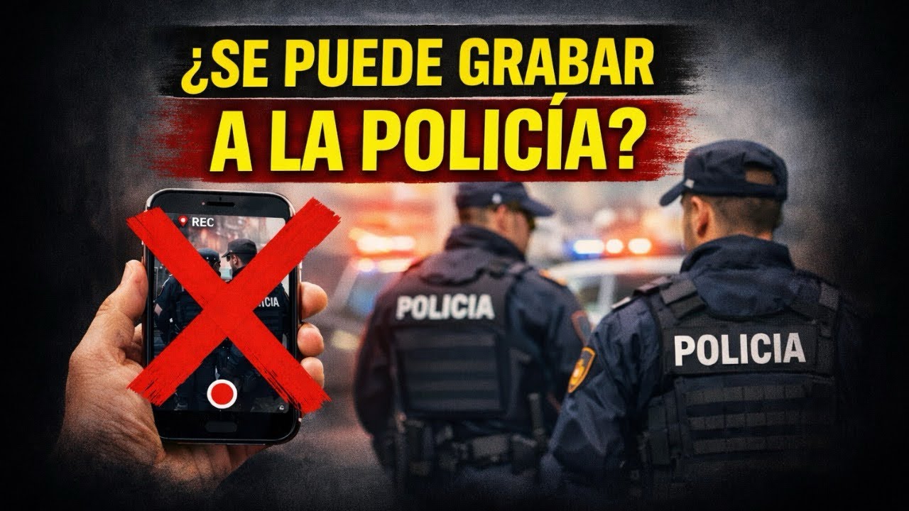 ¿Es LEGAL GRABAR a la POLICÍA? ¡no Cometas Estos Errores!