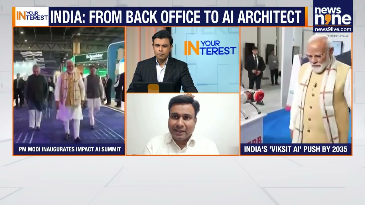 India AI Impact Summit 2026 | PM Modi Unveils AI Roadmap for $820B Tech Future | News9