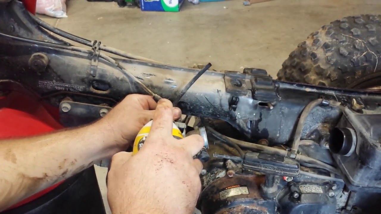 Honda ATC110 repair