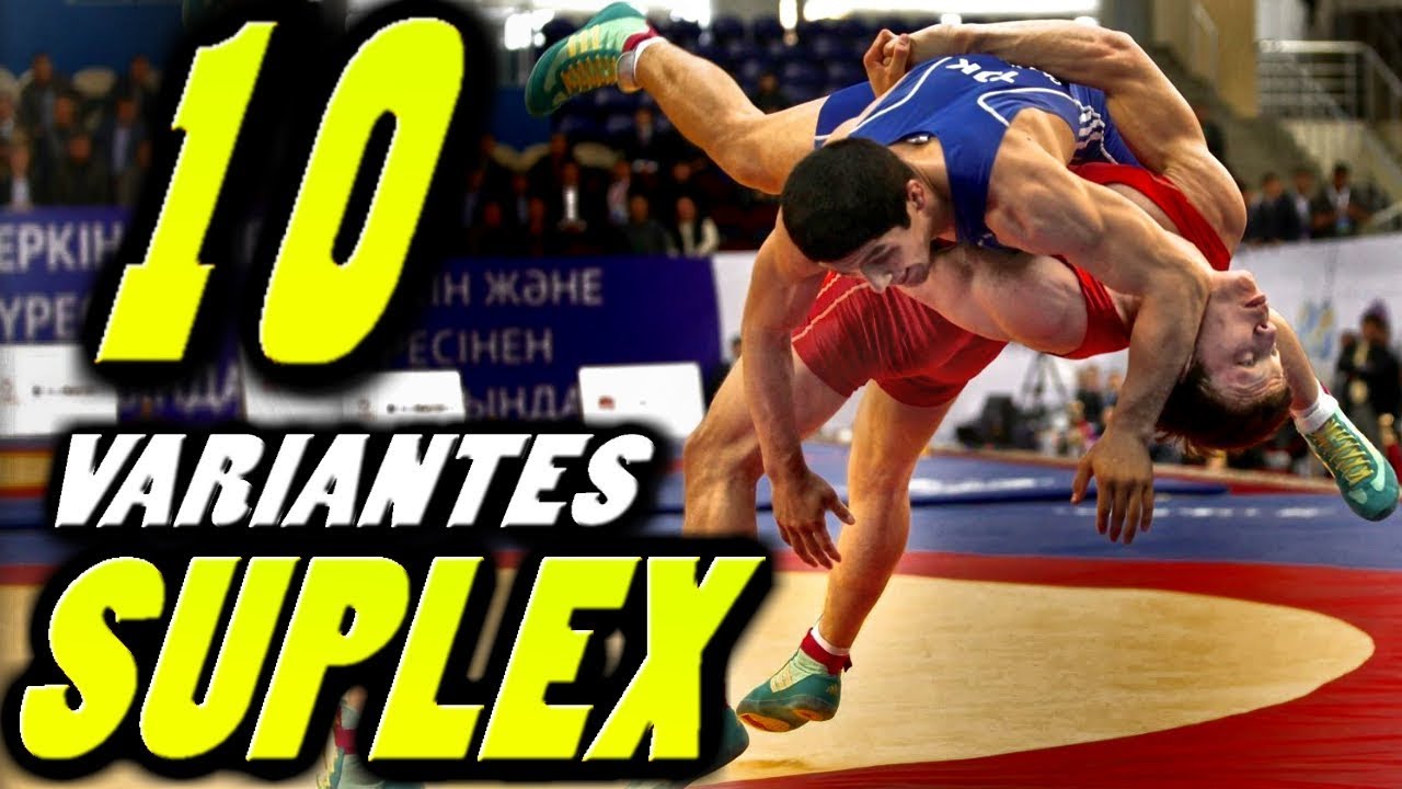10 variantes de SUPLEX en lucha olimpica - tecnicas de lucha grecorromana