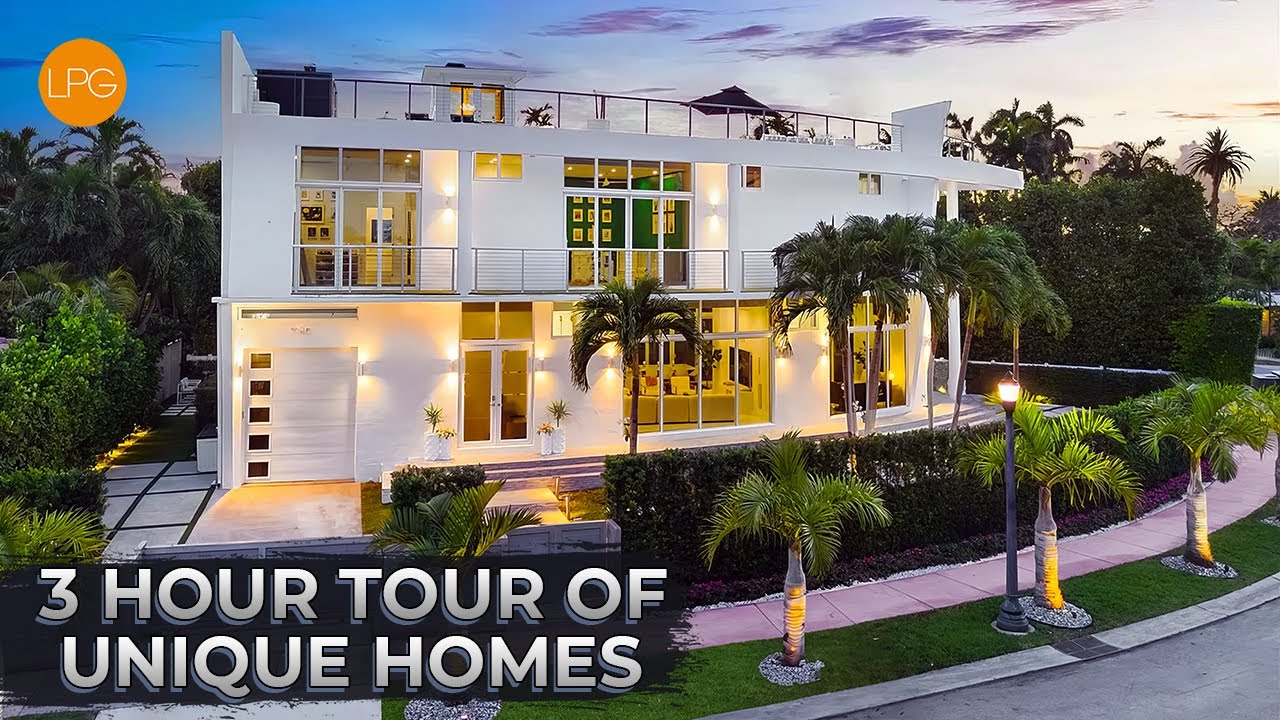 3 Hour Tour Of Unique Homes And Apartments | Luxury Real Estate Tour 🔥