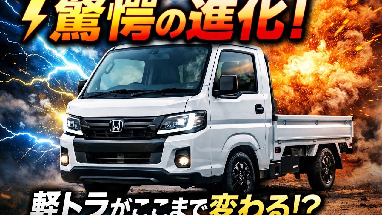 😱 軽トラの常識が完全崩壊!? Honda Acty Utility Master 2026 驚愕進化ついに公開🚛⚡