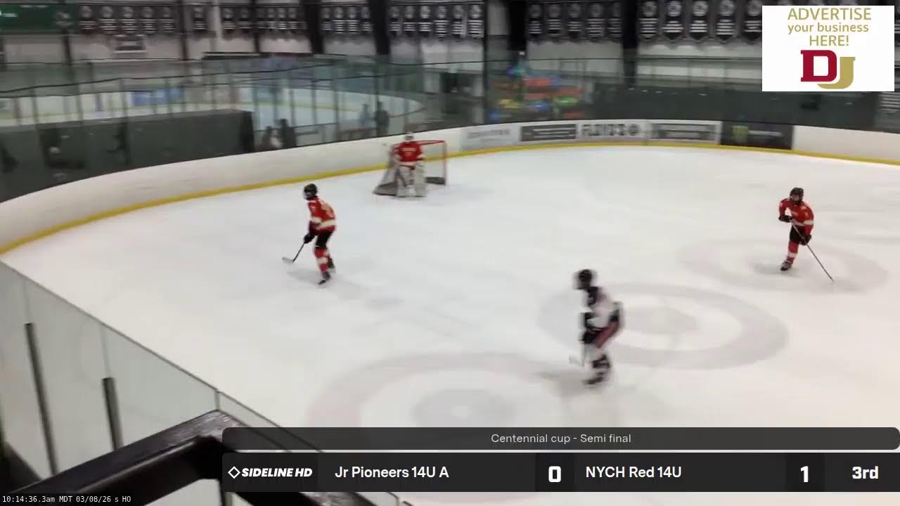 Jr Pioneers 14U A @ NYCH Red 14U (2026.03.08)