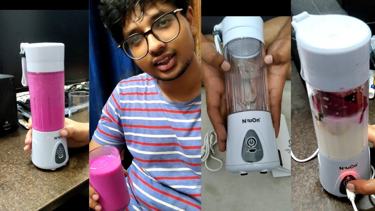 Unboxing of Neuon Portable Blender,USB Rechargeable Smoothie & Juice Maker,300 ml jar #blender 