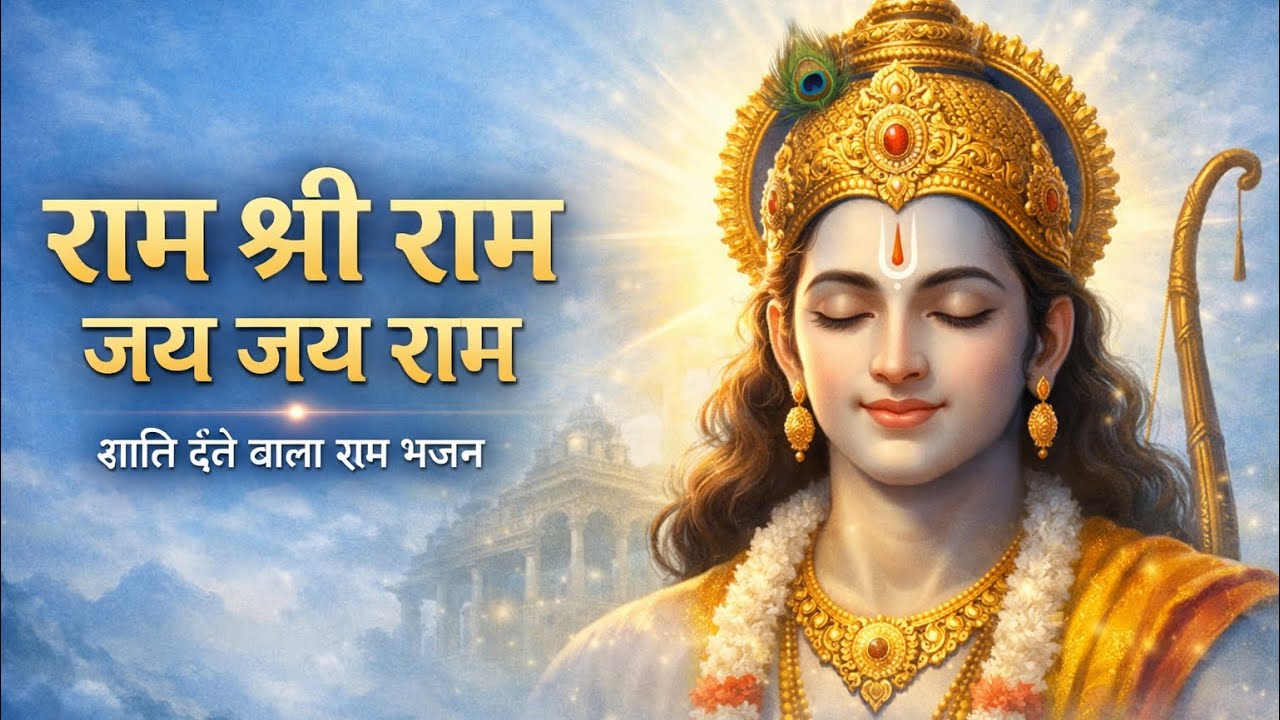 राम श्री राम जय जय राम | Subah Sham Sunne Wala Shanti Ram Bhajan | Ram Naam Jap