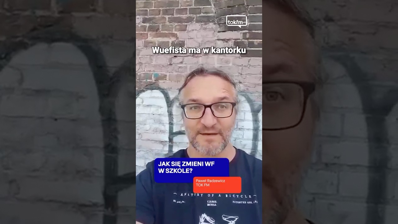 Jak zmienią się lekcje WF-u w szkole? O tym Paweł Radzewicz #szkoła #wf #edukacja