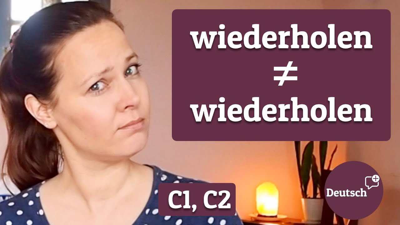 Diese Verben sind trennbar UND untrennbar (Deutsch f&uuml;r Fortgeschrittene C1, C2)