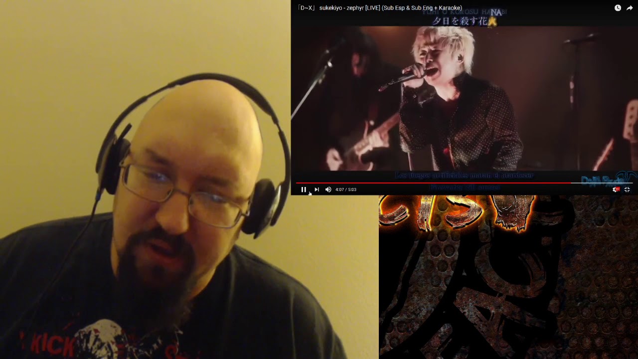 Sukekiyo - Zephyr live reaction. A Beautiful Ballad.