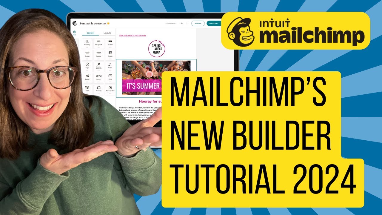 Новый конструктор писем Mailchimp: руководство по дизайну 2024