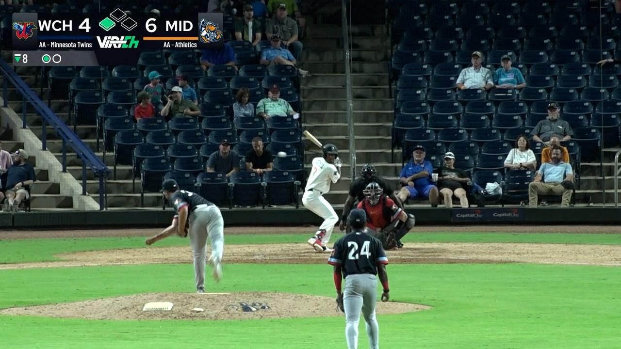 Athletics No. 1 prospect Leo De Vries singles in a run