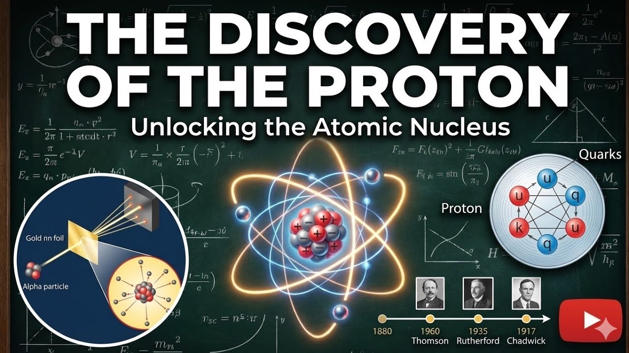 Discovery Of Proton| Particle with positive charge| ID of an atom|Lecture 1|Chapter 2