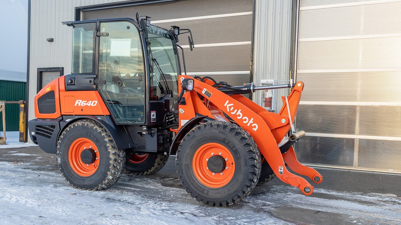Что нового в Kubota R640 2022 года?
