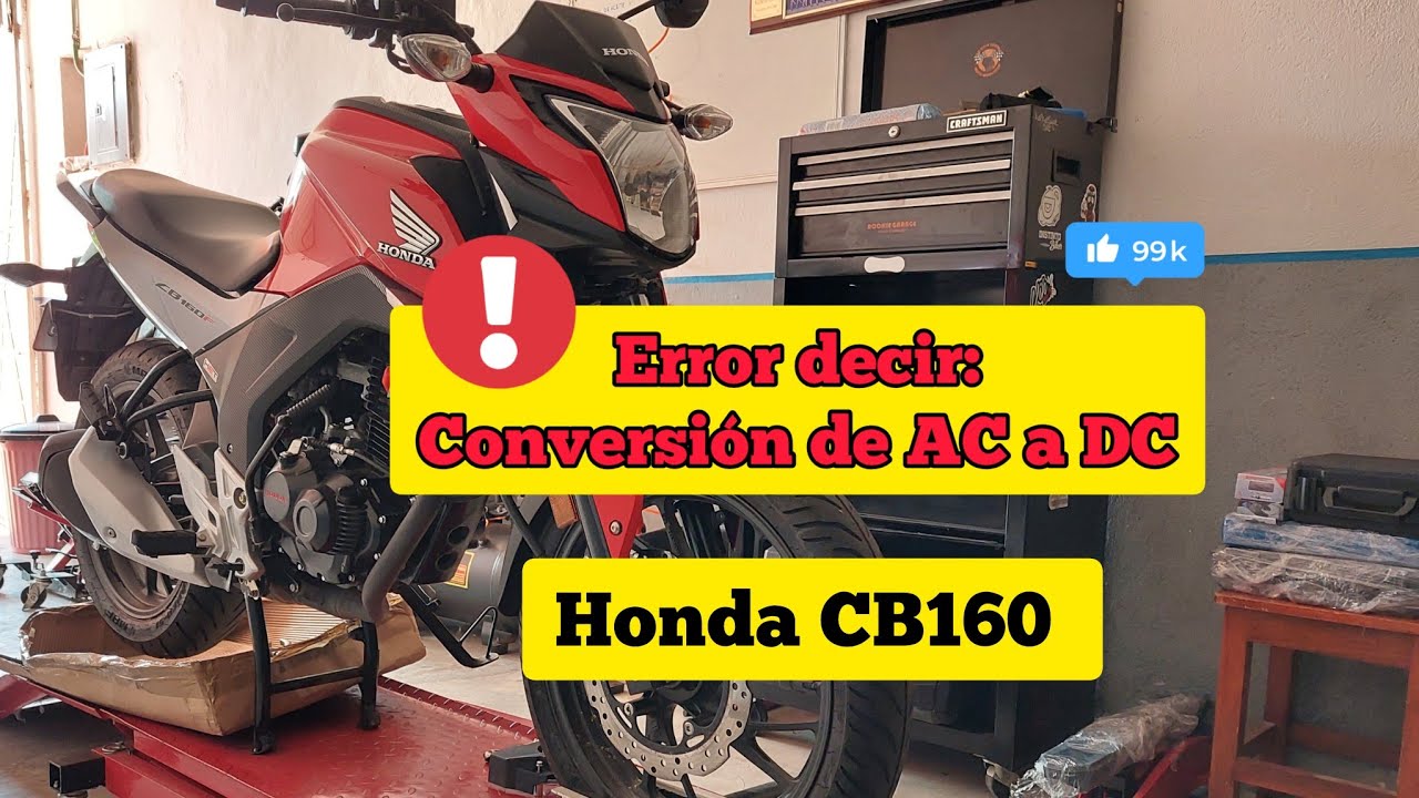Como instalar Faro LED Honda CB160 | No es conversión de AC a DC | Rookie Garage