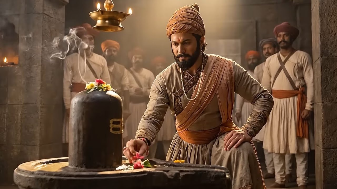 #🚩शिवाजी राजांची रायरेश्वराच्या दरबारात 💯प्रतिज्ञा.