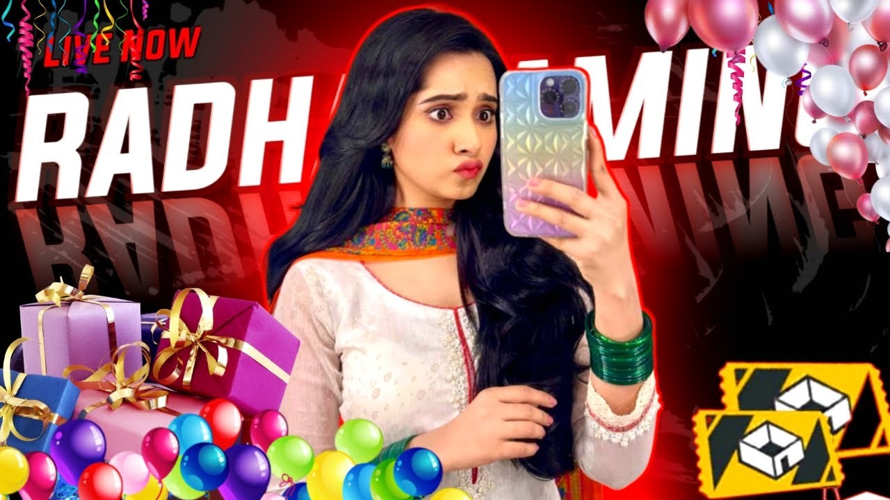 🔴 FREE FIRE CUTE GIRL LIVE STREAM || FF LIVE GUILD TEST #freefire #radhagaming27 #freefirelive #live