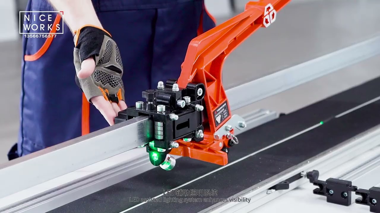 Laser level, tile cutting machine, tile tools