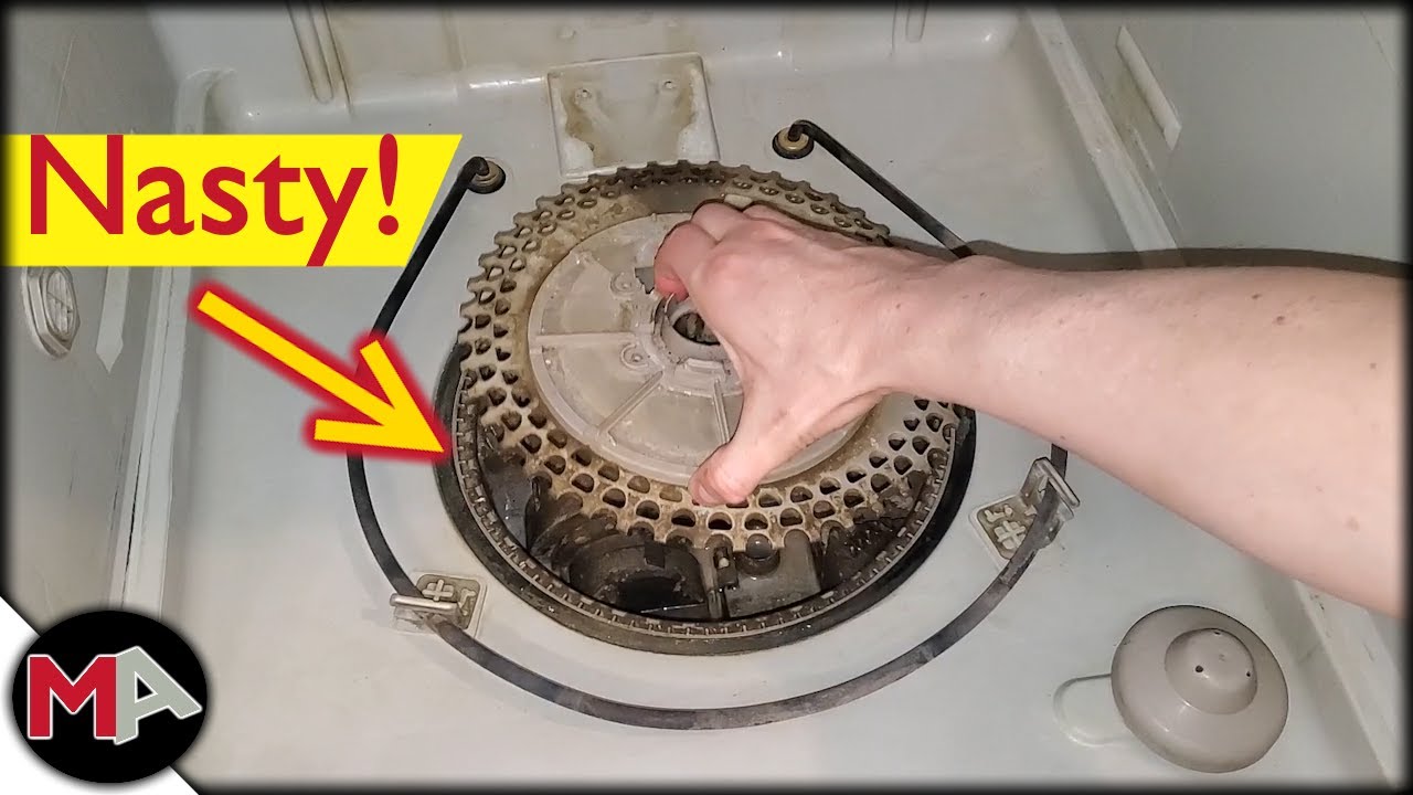 Cleaning a Dishwasher Filter, Sump, & Chopper