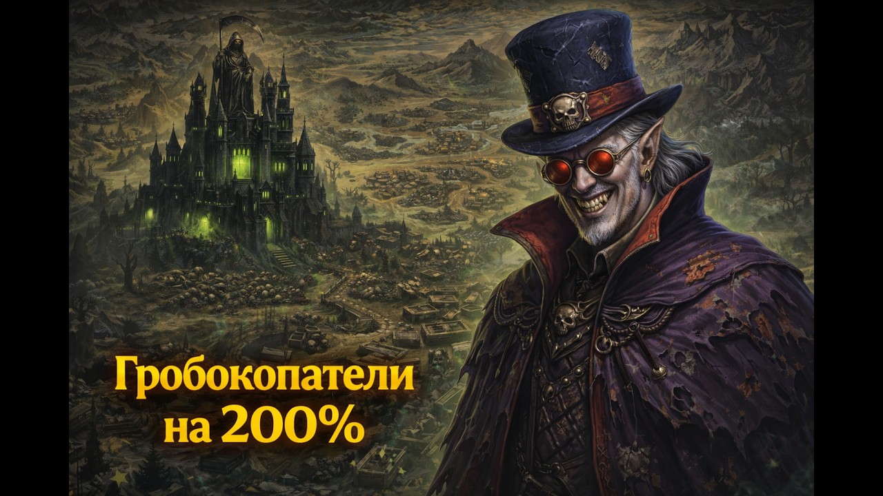 Olden Era. Гробокопатели V 2.0, тотальная доминация!!