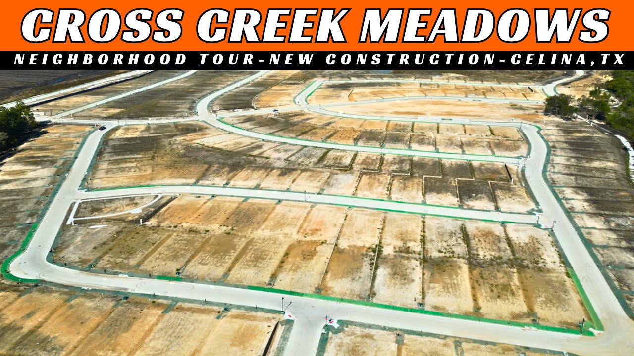 Cross Creek Meadows | New Development | Neighborhood Tour | Celina, TX