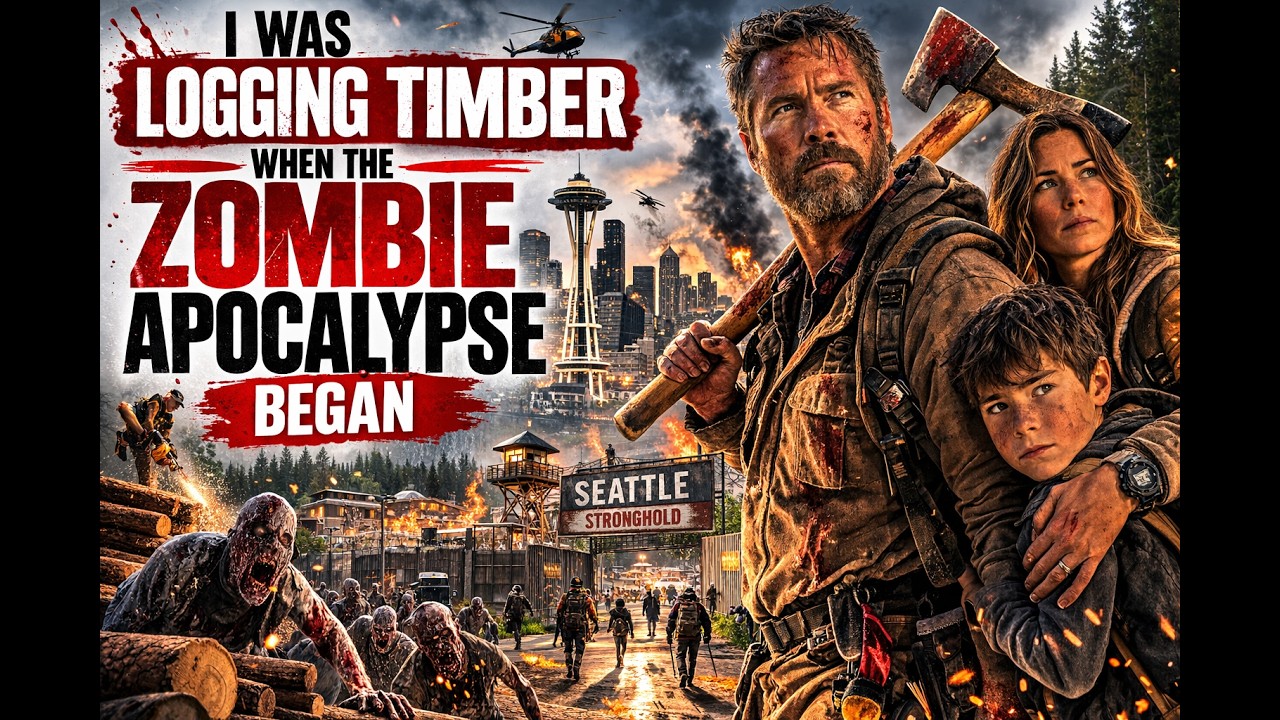 I Was Logging Timber When the Zombie Apocalypse Began | My Fight to Reach Seattle #zombie #survival