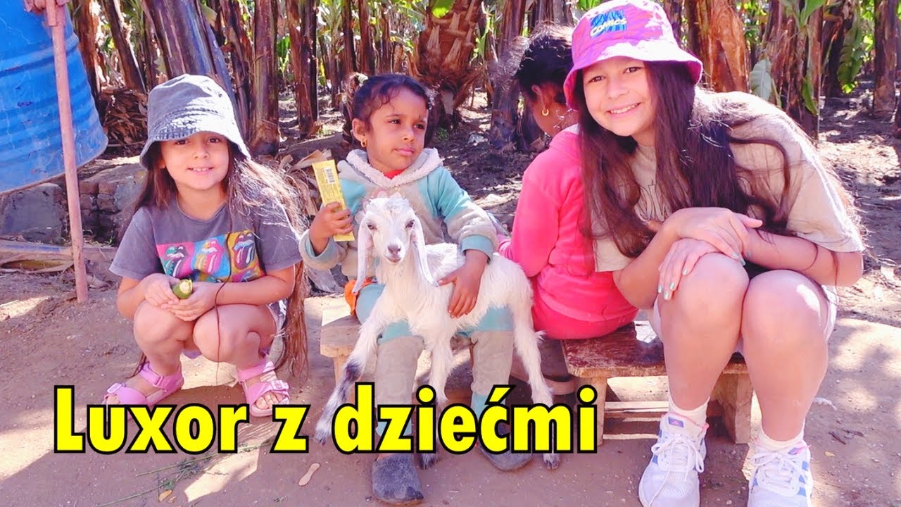 POBUDKA o 4 RANO! Luxor z dziećmi: Karnak, Rejs po Nilu cz. 1  - Yoto MAMA Vlog