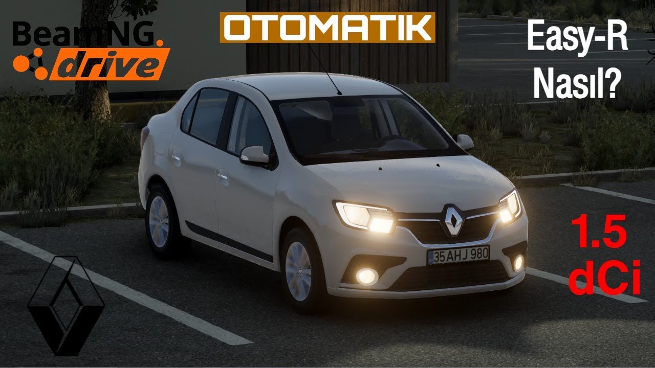 EASY-R NASIL? | VİTES GEÇİŞLERİ | Renault Symbol 1.5 dCi 90 Otomatik Easy-R İnceleme | BeamNG.drive