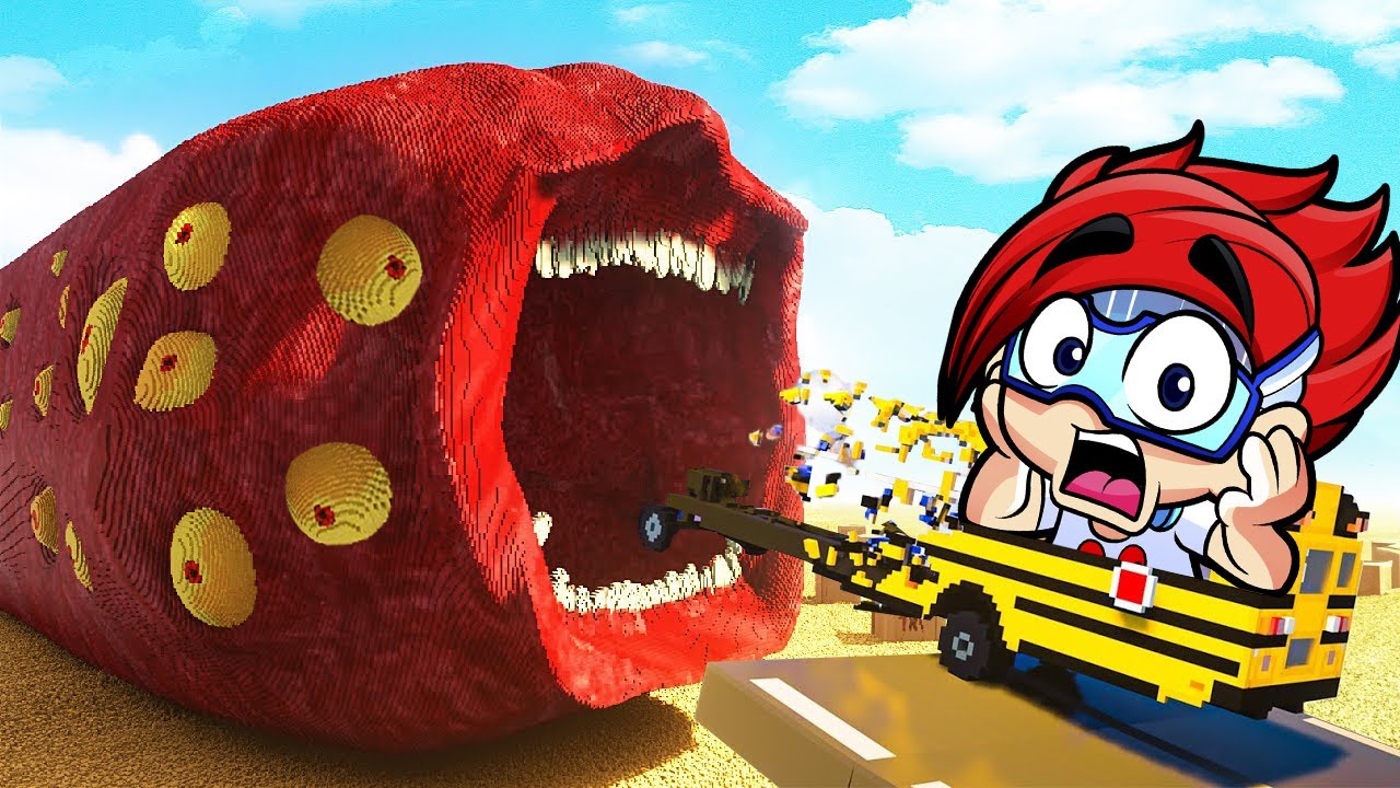 SCP ATERRADOR TRAIN EATER vs SUPER COCHES 😱💥 | Destruimos a Los SCP mas Aterradores