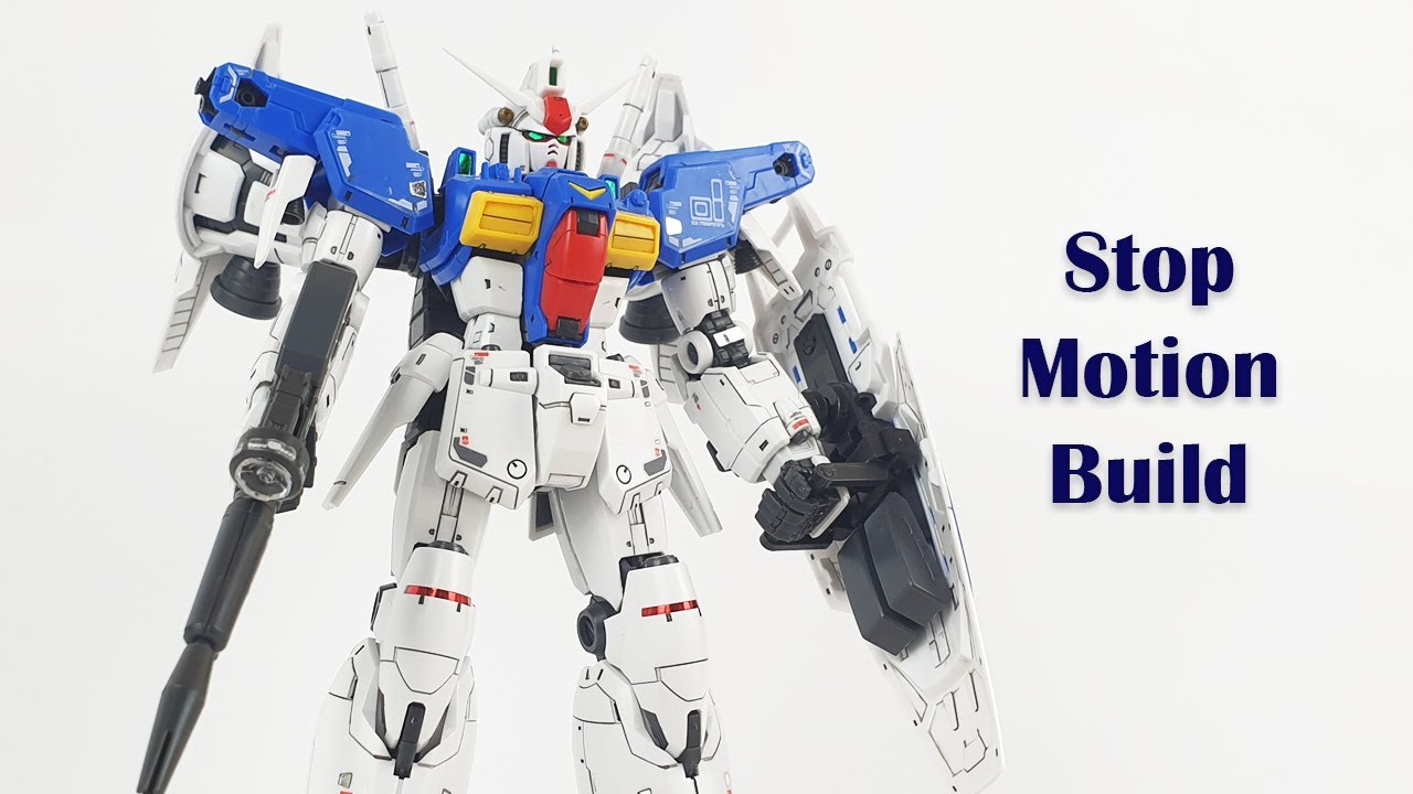 NOW THIS IS A REAL GRADE🔥 RG RX-78 GP01Fb Full Burnern Gundam | Stop Motion Build