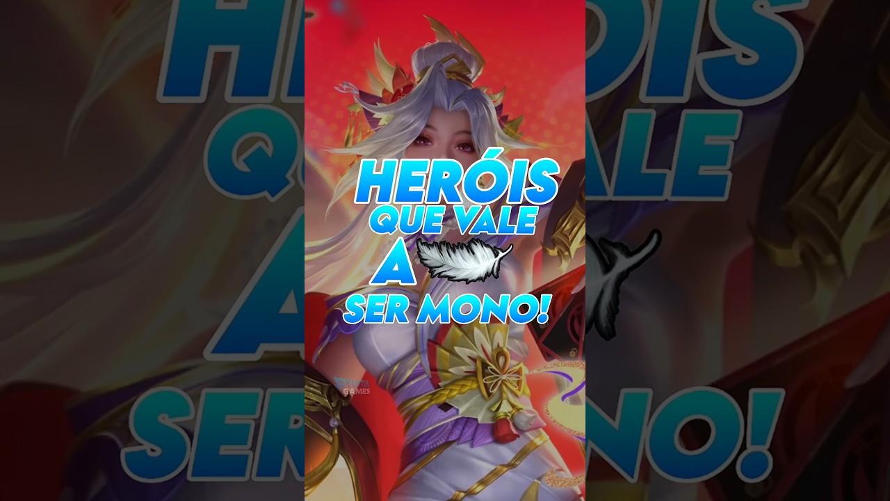 HER&Oacute;IS DO HONOR OF KINGS QUE VALE SER MONO! [PARTE1] #honorofkings #hok #honorofkingsbrasil #jogos