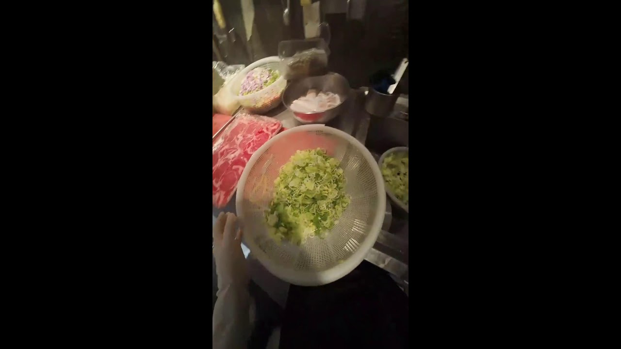 First-Person Teppanyaki Prep | Chicken & Sauce on Hot Griddle | No Commentary