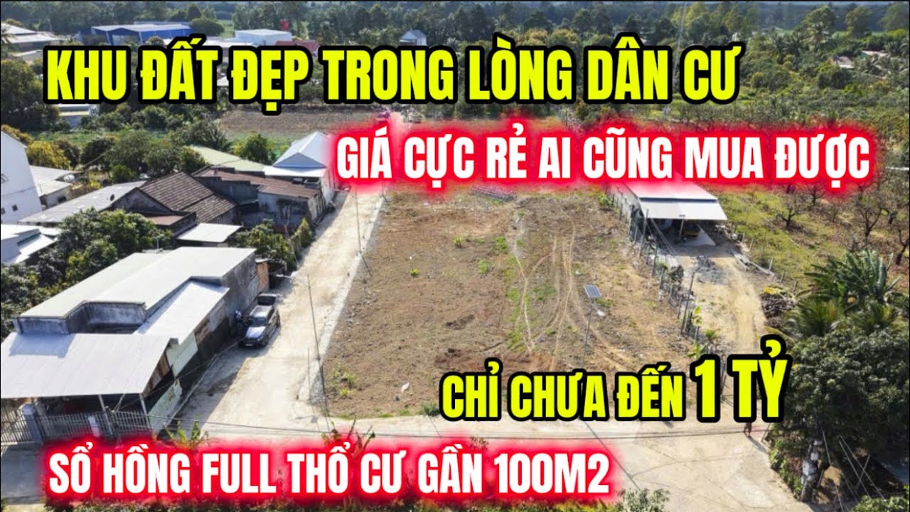 🔥Đất Đẹp Ngay Trong Lòng Dân Cư | Ven Nha Trang Giá Cực Rẻ Ai Cũng Mua Được | Full Thổ Cư
