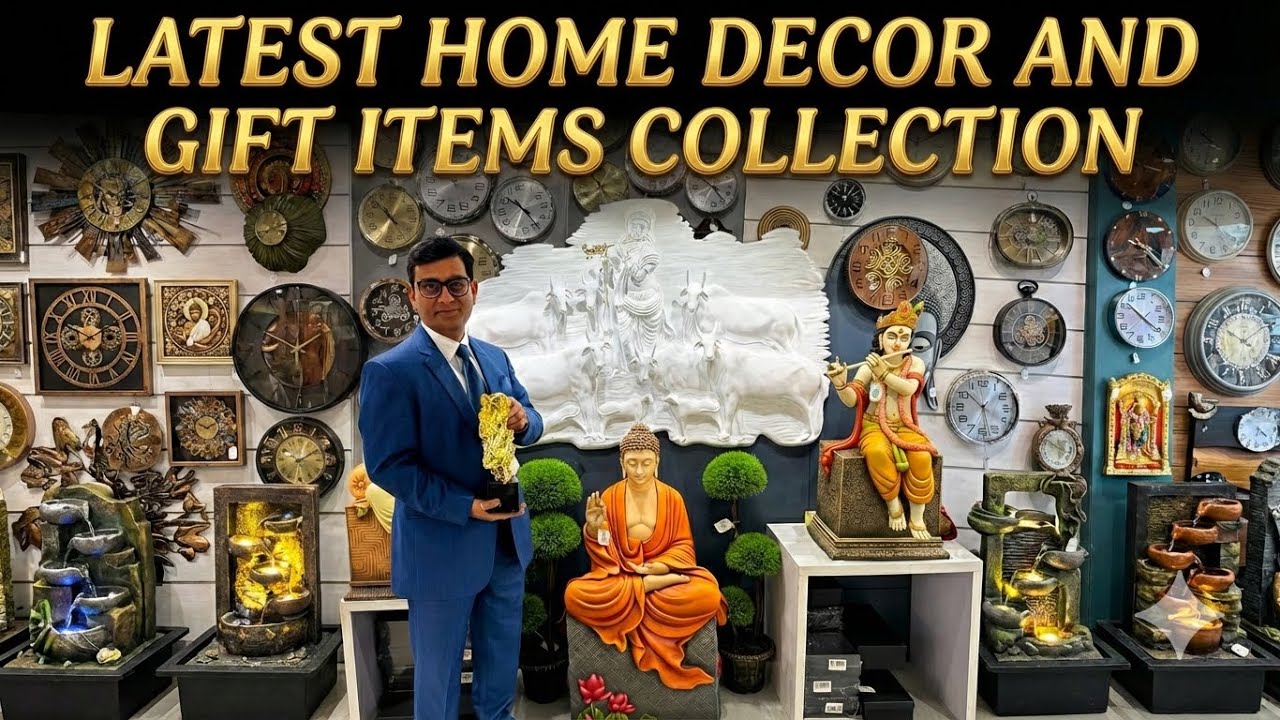 Latest Home Decor and Gift Items at Kirti Nagar Market Delhi #homedecor #gift #waterfountain 