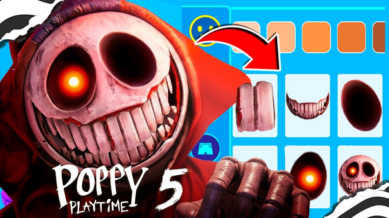 VIREI TODOS OS PERSONAGENS DO POPPY PLAYTIME NO PK XD