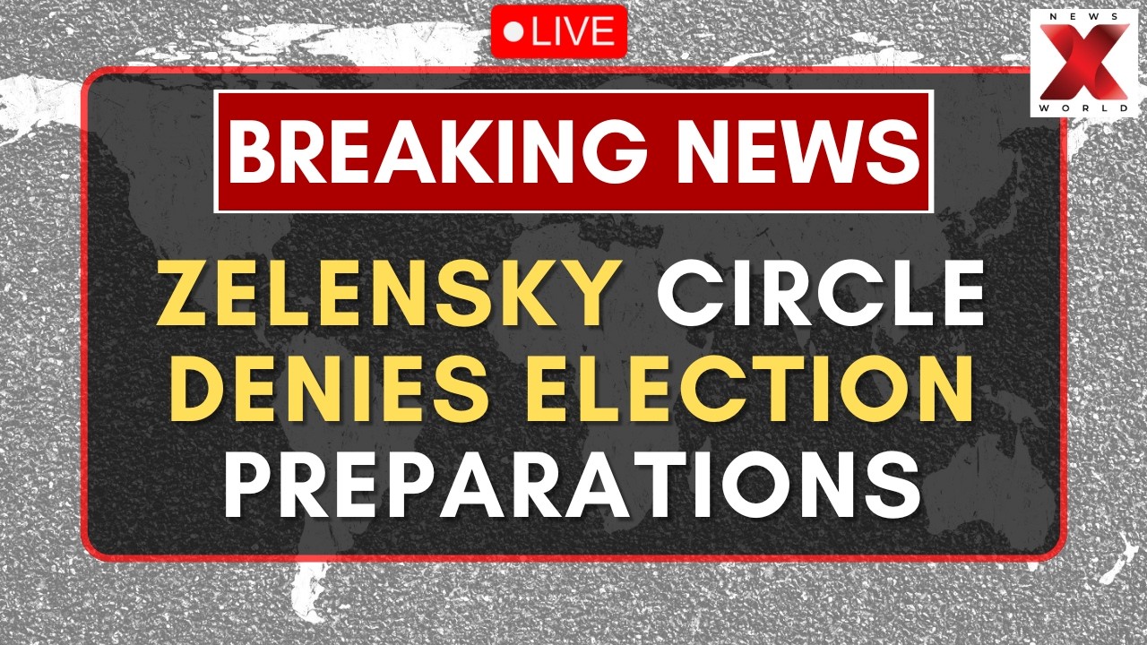 Ukraine Presidential Election LIVE : Zelensky Circle Denies Ukraine Election Plans Soon |NewsX World